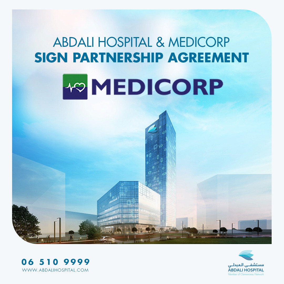 Abdali Hospital and MediCorp Gulf Sign Partnership Agreement